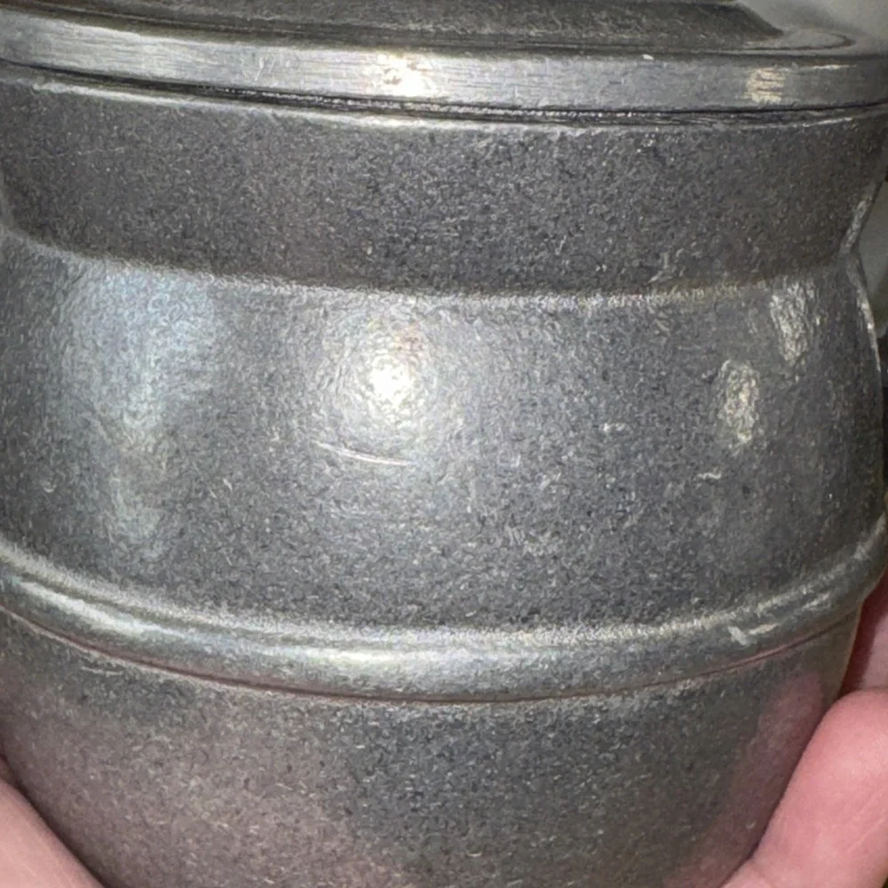 Wilton Armetale Mini Bean Pot Soup Pot Vintage Pewter‎ With Lid